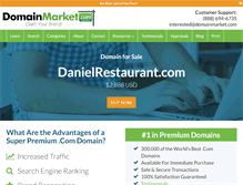 Tablet Screenshot of danielrestaurant.com